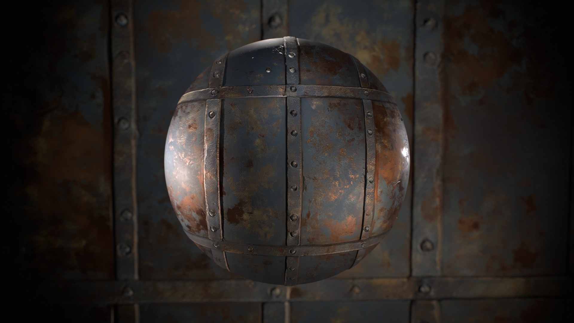 Stylized Metal Material Pack 1 - Screenshot